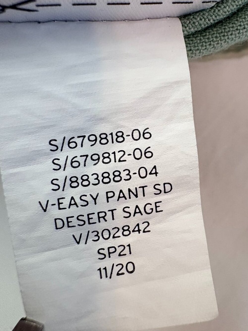 Gap Easy Pant Desert Sage Green Size Large Style 679818 - Picture 7 of 9
